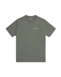 Crew T-Shirt in Moss Grey