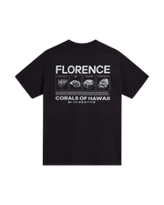 Coral Pocket T-Shirt in Black