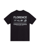 Coral Pocket T-Shirt in Black