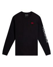 Florence Long Sleeve T-Shirt in Black