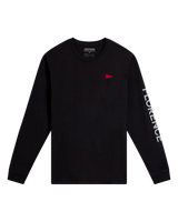 Florence Long Sleeve T-Shirt in Black