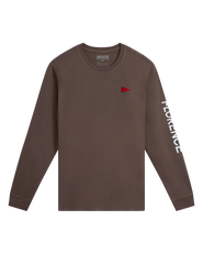 Florence Long Sleeve T-Shirt in Pumice