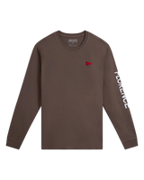 Florence Long Sleeve T-Shirt in Pumice