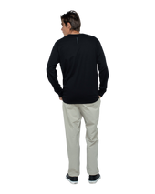 Burgee Long Sleeve T-Shirt in Black