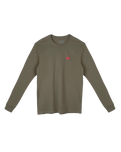 Burgee Long Sleeve T-Shirt in Burnt Olive