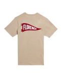 Pennant T-Shirt in Tan