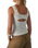 Full Bloom Eyelet Cami Top in Ivory