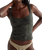 Full Bloom Eyelet Cami Top in Hunter