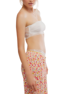 Spring Fever Bra in White Alyssum