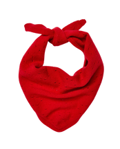 Essential Triangle Scarf in Red