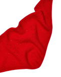 Essential Triangle Scarf in Red