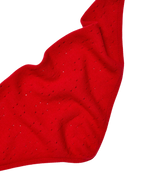 Essential Triangle Scarf in Red