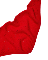 Essential Triangle Scarf in Red