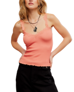 Spring Fever Cami Top in Coral Crimson