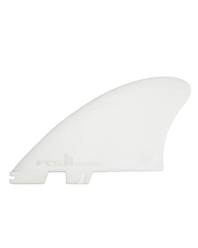 The FCS FCS II Retro Keel XL Twin Fins in White