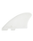 The FCS FCS II Retro Keel XL Twin Fins in White