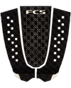 The FCS FCS T-3 Eco Traction Deck Grip in Midnight & Warm Grey