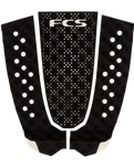 The FCS FCS T-3 Eco Traction Deck Grip in Midnight & Warm Grey