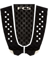 The FCS FCS T-3 Eco Traction Deck Grip in Midnight & Warm Grey