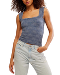 Love Letter Cami Top in Indigo Pura