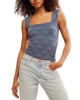 Love Letter Cami Top in Indigo Pura
