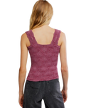 Love Letter Cami Top in Beet Red