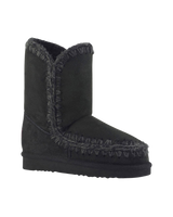 The Mou Womens Eskimo 24 Boots in Black & Black
