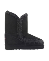 The Mou Womens Eskimo 24 Boots in Black & Black