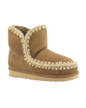 The Mou Womens Eskimo 18 Boots in Cognac & Antique Gold Buckle