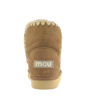 The Mou Womens Eskimo 18 Boots in Cognac & Antique Gold Buckle
