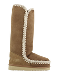 The Mou Womens Eskimo 40 Boots in Cognac & Antique Gold Buckle