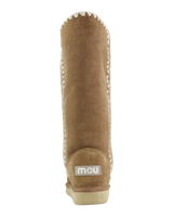 The Mou Womens Eskimo 40 Boots in Cognac & Antique Gold Buckle