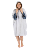 The Dryrobe Full-Zip Organic Towel Robe in Nimbus Cloud