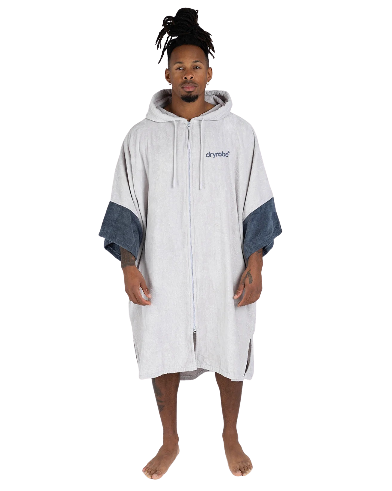 The Dryrobe Full-Zip Organic Towel Robe in Grey | Anns Cottage – Ann's ...