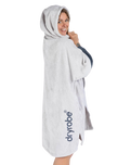 The Dryrobe Full-Zip Organic Towel Robe in Nimbus Cloud