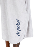 The Dryrobe Full-Zip Organic Towel Robe in Nimbus Cloud