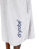 The Dryrobe Full-Zip Organic Towel Robe in Nimbus Cloud