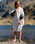 The Dryrobe Full-Zip Organic Towel Robe in Nimbus Cloud