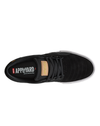 The Globe Mens Mahalo Plus Shoes in Black, Tan & White