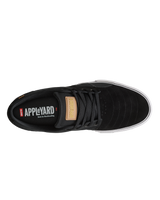 The Globe Mens Mahalo Plus Shoes in Black, Tan & White