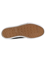 The Globe Mens Mahalo Plus Shoes in Black, Tan & White