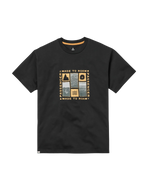 The Passenger Mens Snapshot T-Shirt in Black