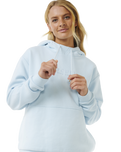 The Rip Curl Womens Premium Surf Hoodie in Light Blue