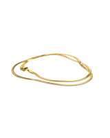 The Nalu Beads Shoreline Necklace in Gold