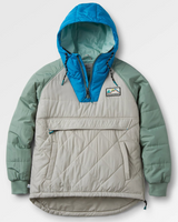 Ocean Insulated 1/2 Zip Jacket in Pebble Grey