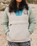 The Passenger Womens Ocean Insulated 1/2 Zip Jacket in Pebble Grey