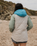 The Passenger Womens Ocean Insulated 1/2 Zip Jacket in Pebble Grey