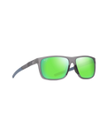 The Maui Jim Lehopulu Polarised Sunglasses in Matte Transparent Grey & MAUIGreen®