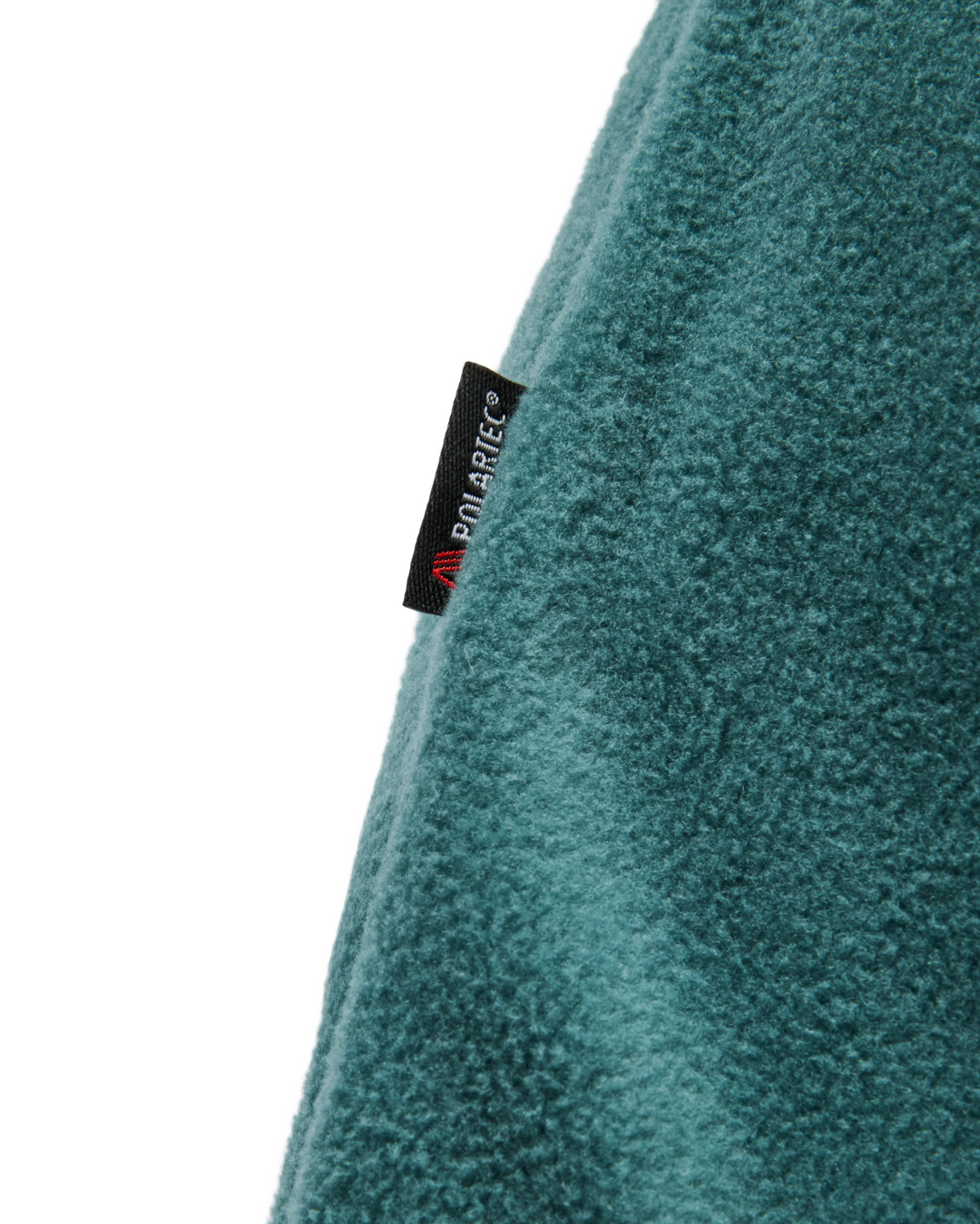 The Passenger Mens Woodland Full Zip Hooded Polar Fleece Jacket in Faded Black & Deep Ocean