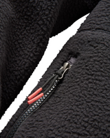 Ventura 1/2 Zip Sherpa Fleece Jacket in Black